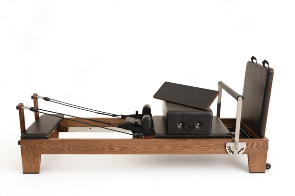 Reformer Pilates Bois Naturel — Qualité Studio